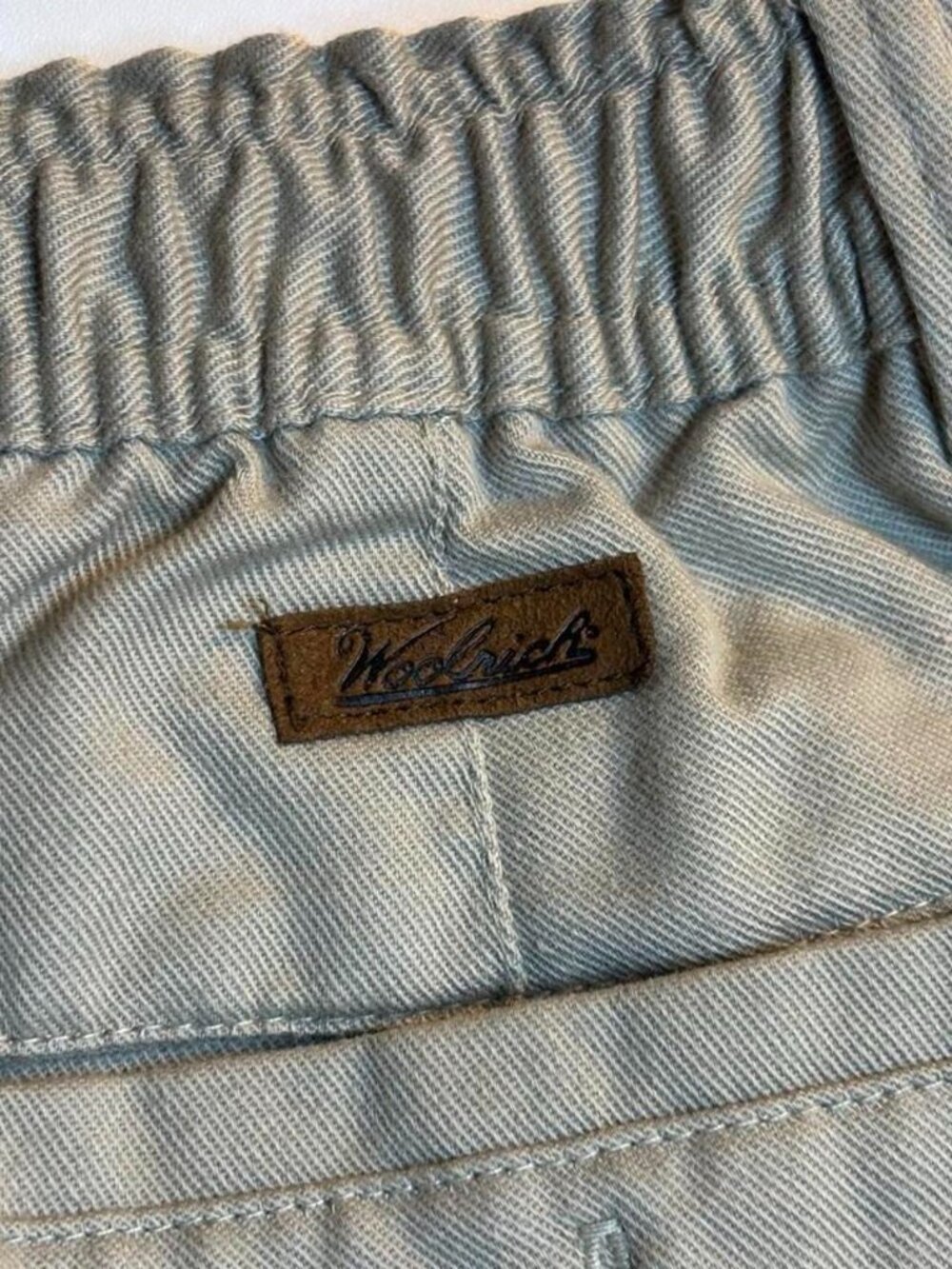 1871 Vintage Woolrich Mens 33x30 Tan Cotton Pants